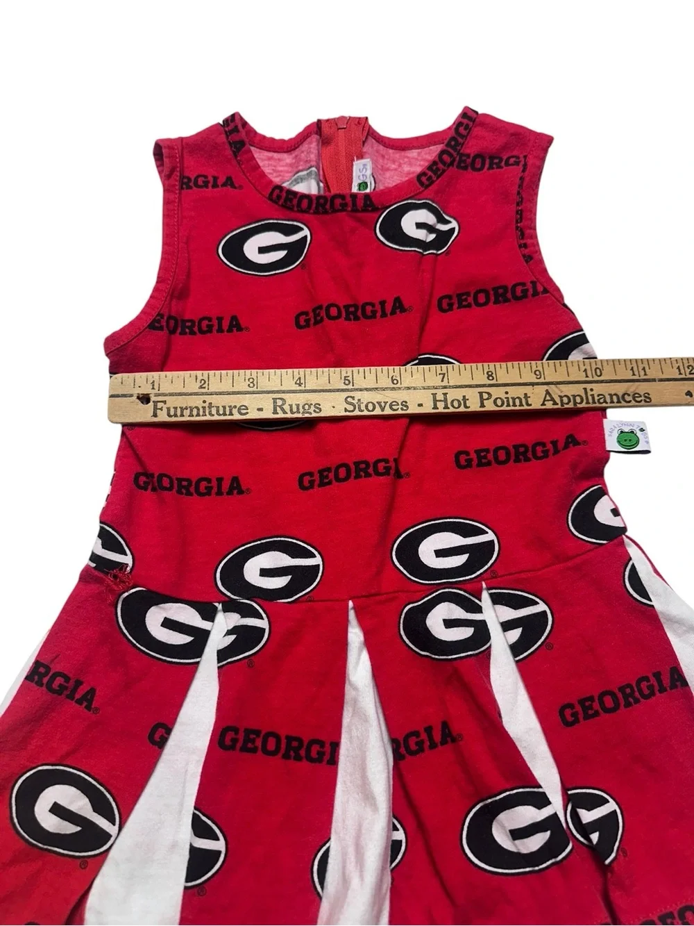 Georgia Bulldogs UGA Girls 4T Game Day Dress Sara Lynn Togs Football Dawgs